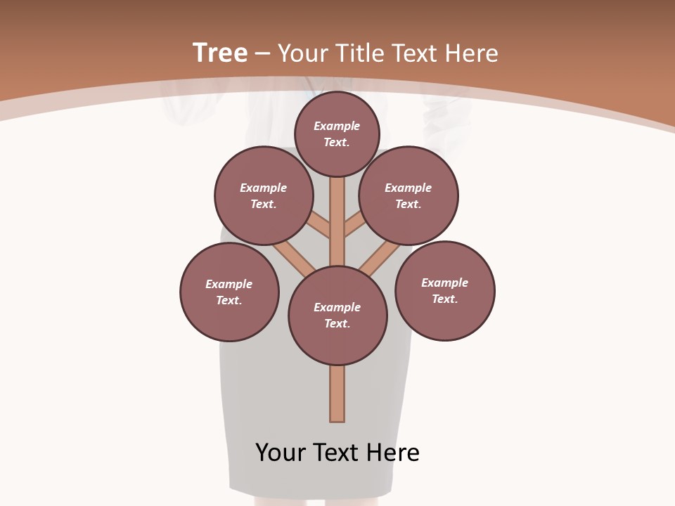 Smiling Hat Plane PowerPoint Template