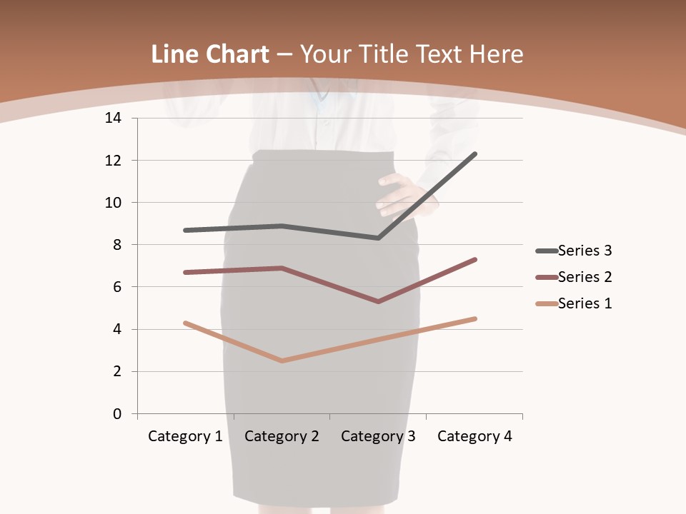 Smiling Hat Plane PowerPoint Template