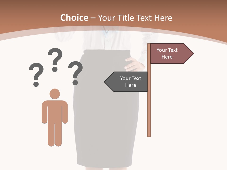 Smiling Hat Plane PowerPoint Template