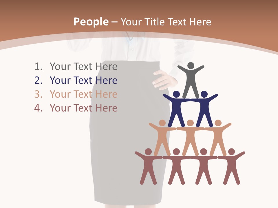 Smiling Hat Plane PowerPoint Template