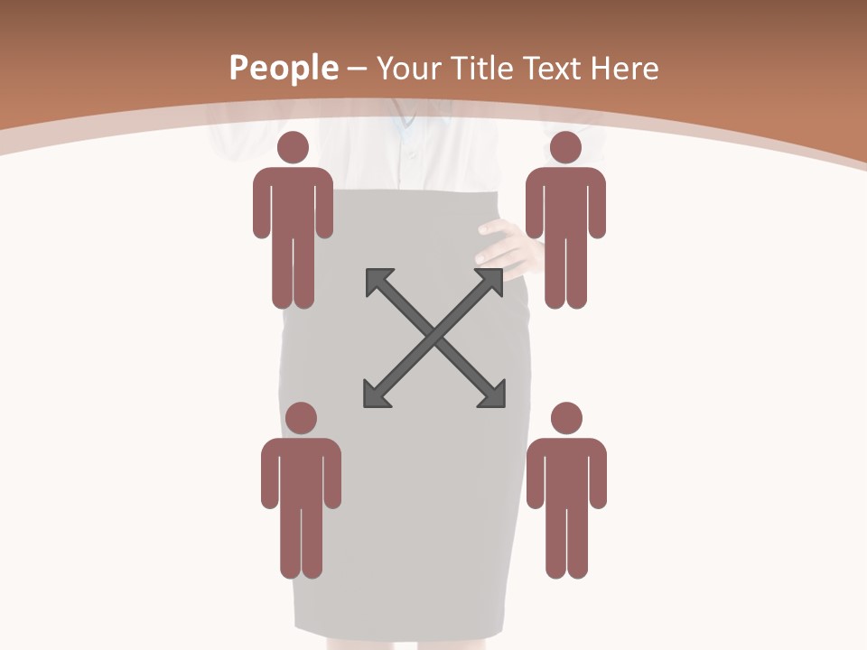 Smiling Hat Plane PowerPoint Template
