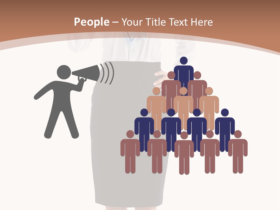 Smiling Hat Plane PowerPoint Template