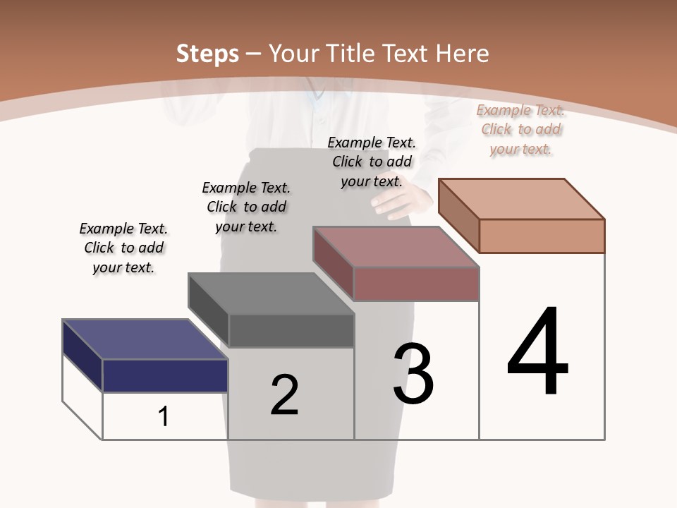 Smiling Hat Plane PowerPoint Template