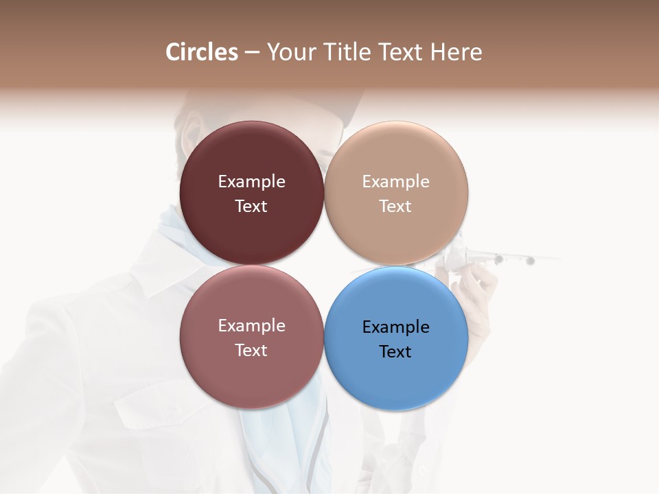 Forage Cap Air Model PowerPoint Template