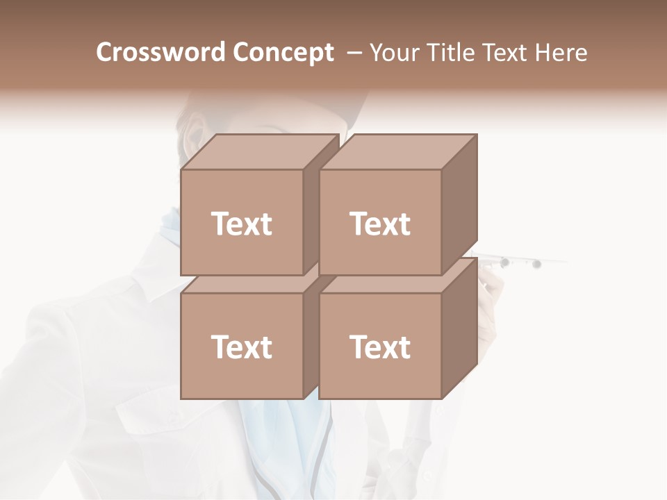 Forage Cap Air Model PowerPoint Template