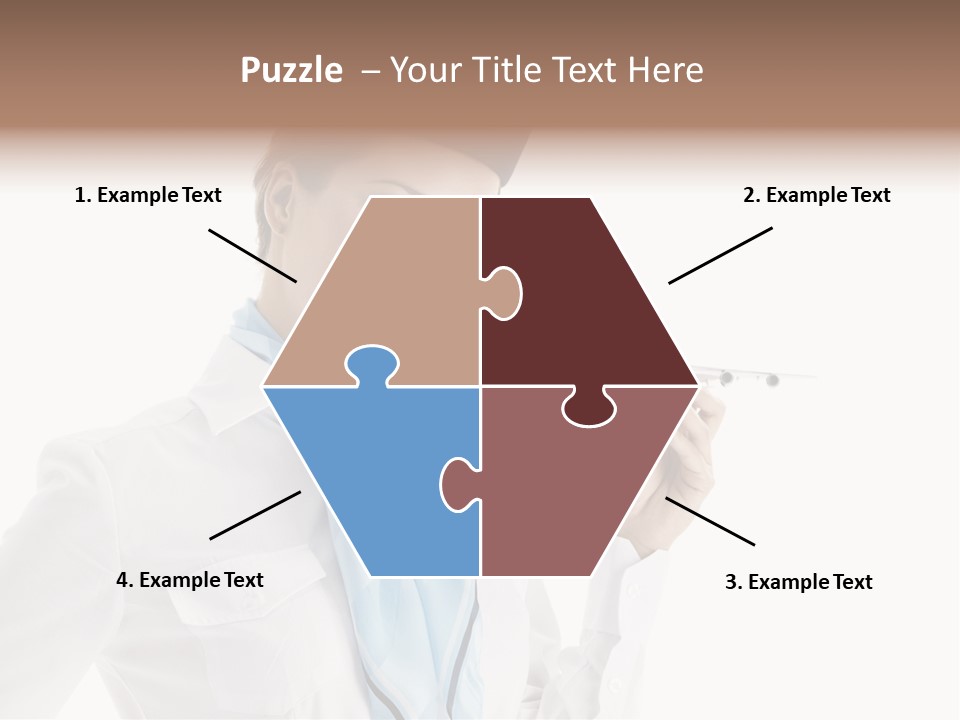 Forage Cap Air Model PowerPoint Template