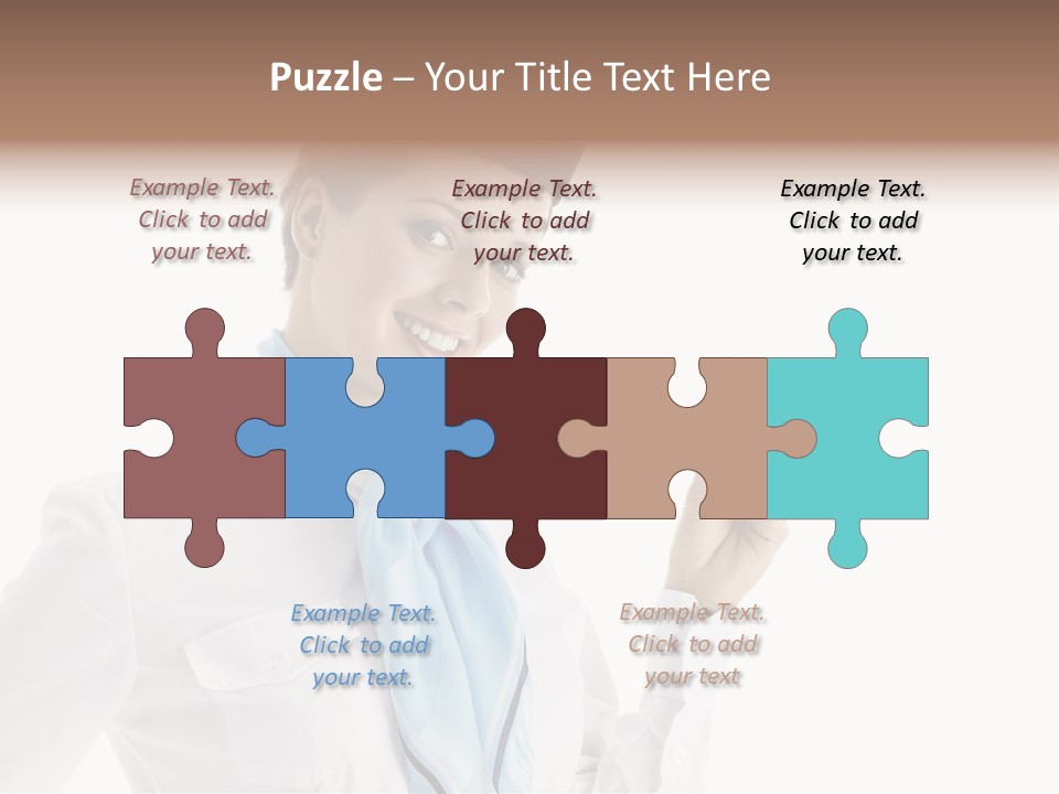 Forage Cap Air Model PowerPoint Template