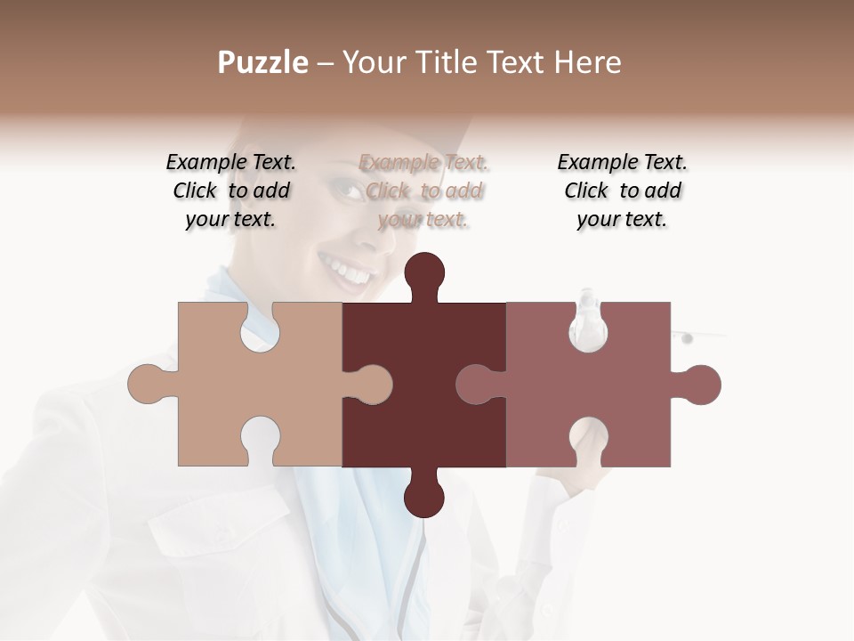 Forage Cap Air Model PowerPoint Template