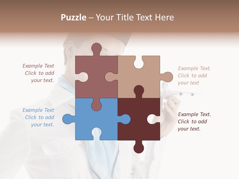 Forage Cap Air Model PowerPoint Template