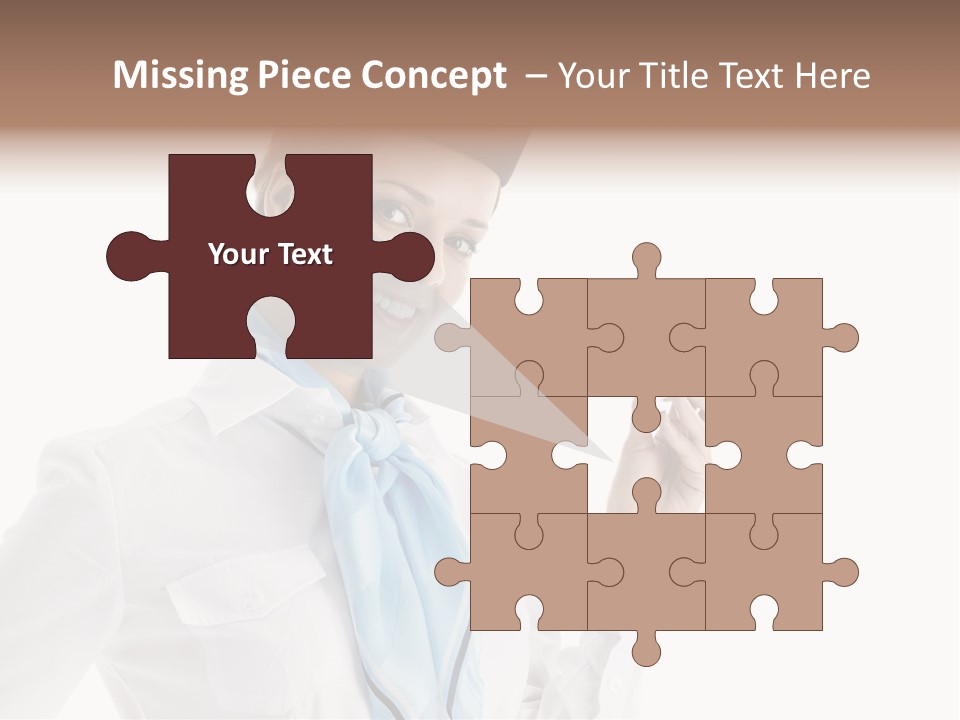 Forage Cap Air Model PowerPoint Template