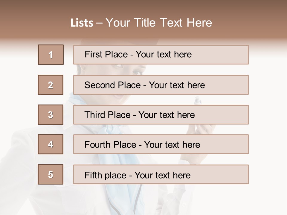 Forage Cap Air Model PowerPoint Template