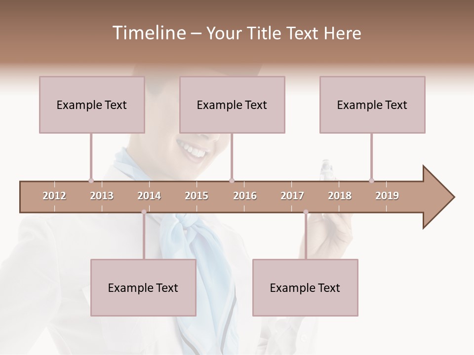 Forage Cap Air Model PowerPoint Template