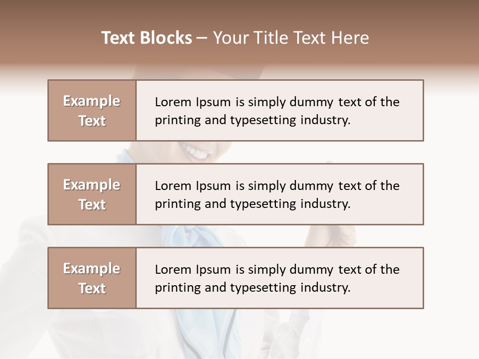 Forage Cap Air Model PowerPoint Template
