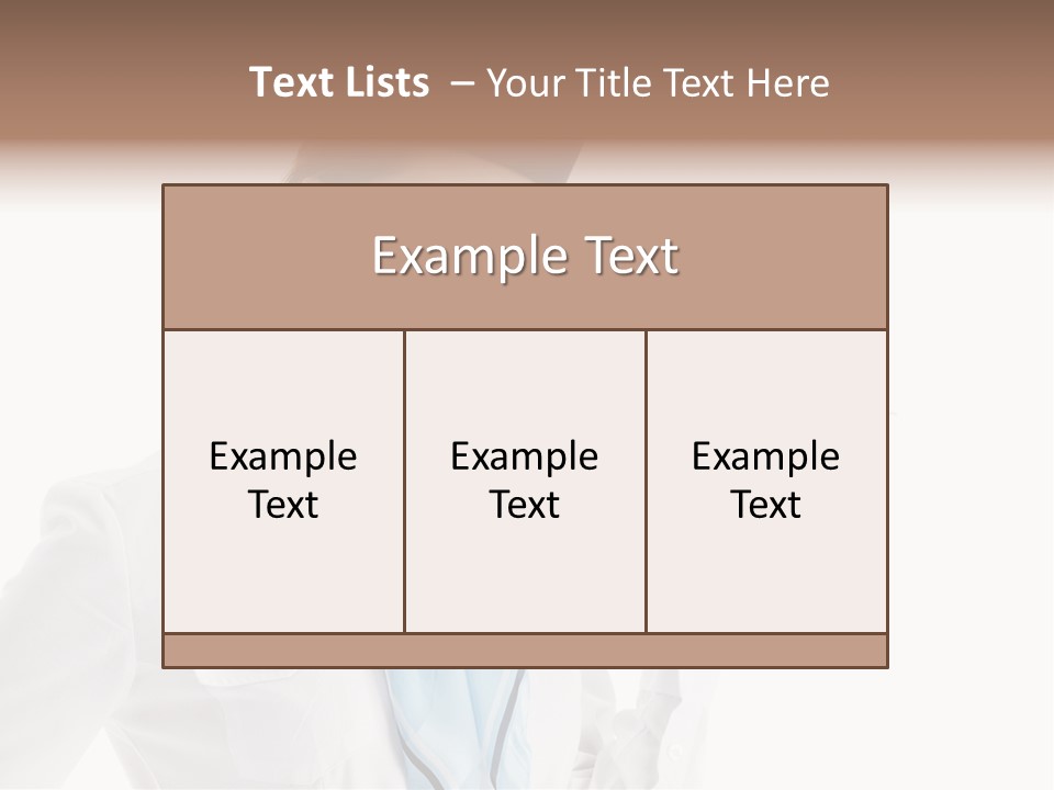 Forage Cap Air Model PowerPoint Template