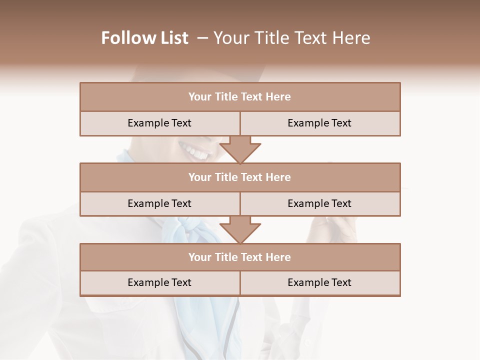 Forage Cap Air Model PowerPoint Template