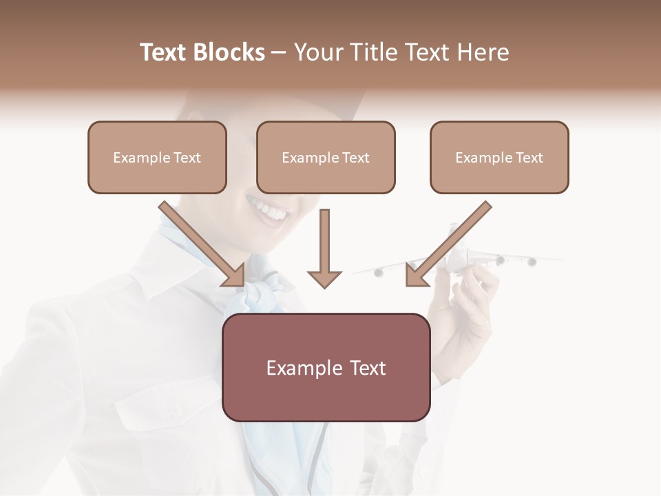 Forage Cap Air Model PowerPoint Template