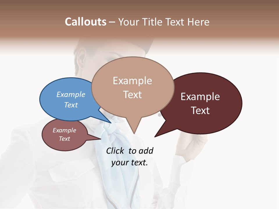 Forage Cap Air Model PowerPoint Template