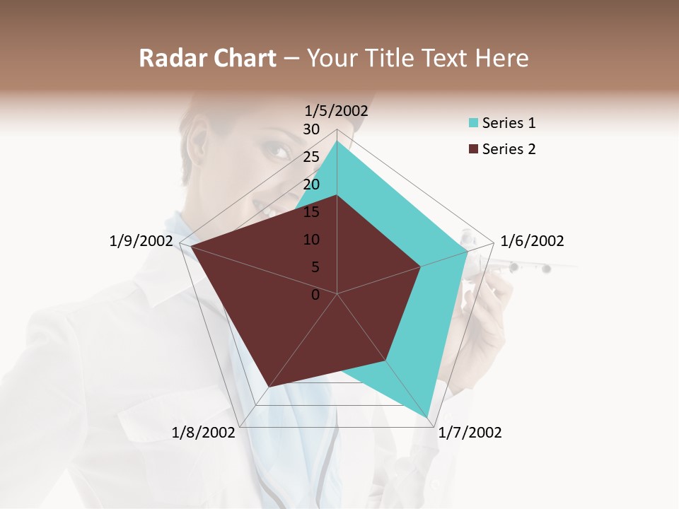 Forage Cap Air Model PowerPoint Template