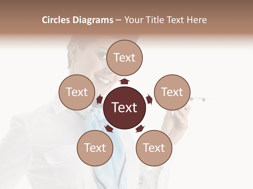 Forage Cap Air Model PowerPoint Template