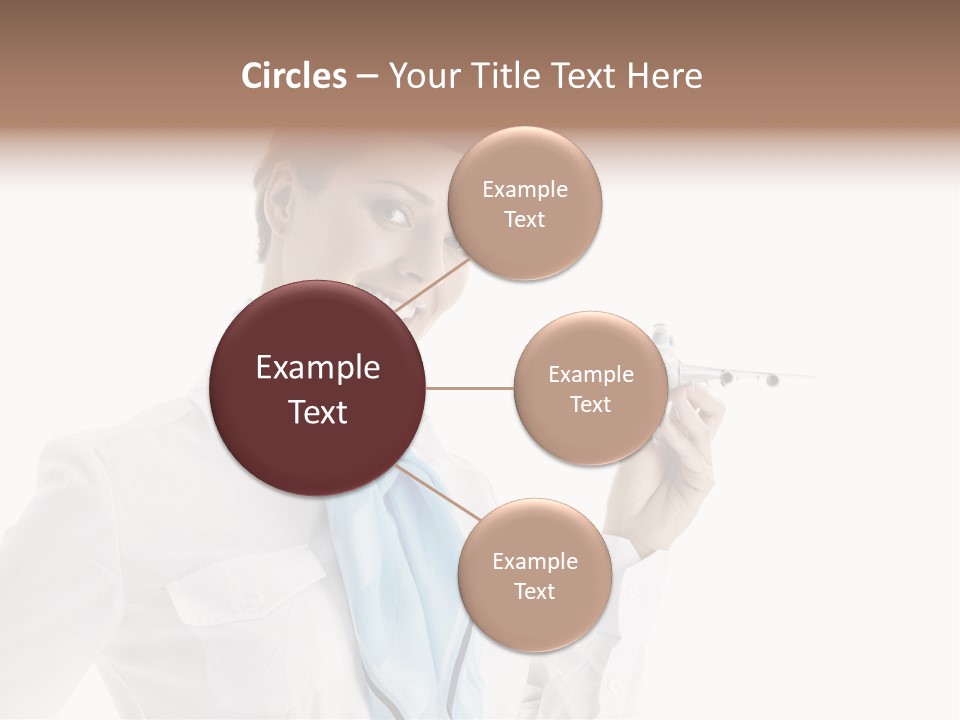 Forage Cap Air Model PowerPoint Template