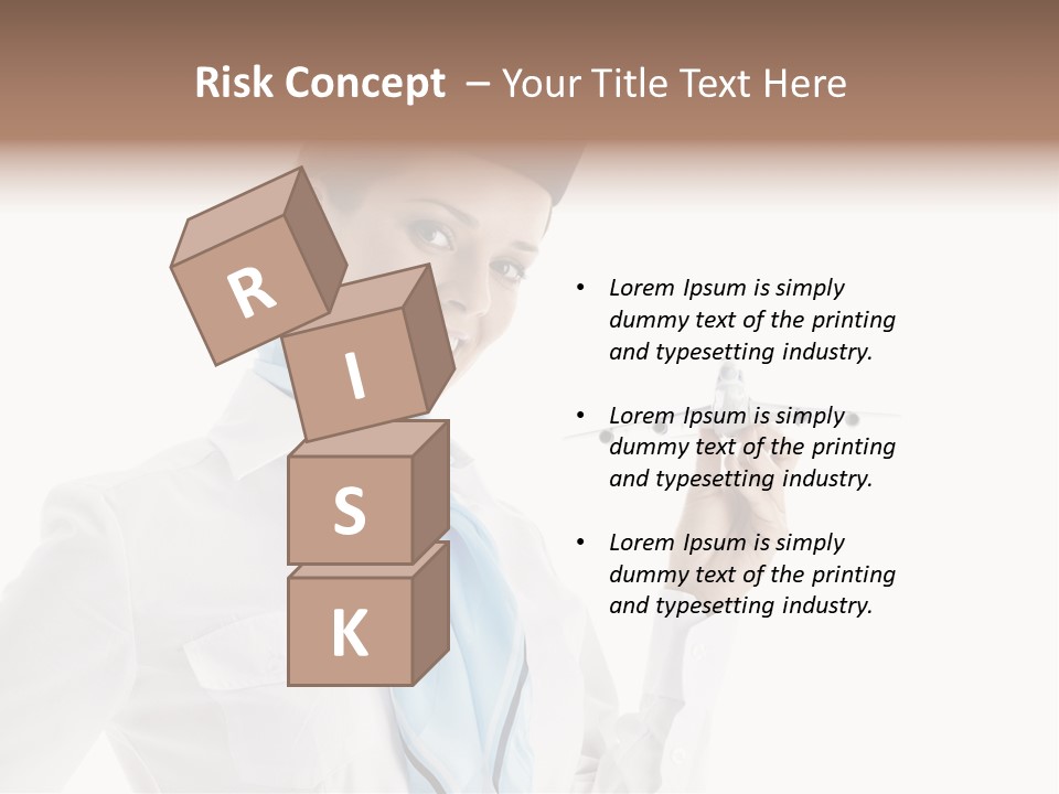 Forage Cap Air Model PowerPoint Template