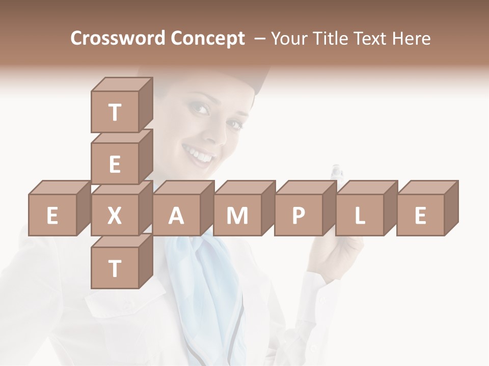 Forage Cap Air Model PowerPoint Template