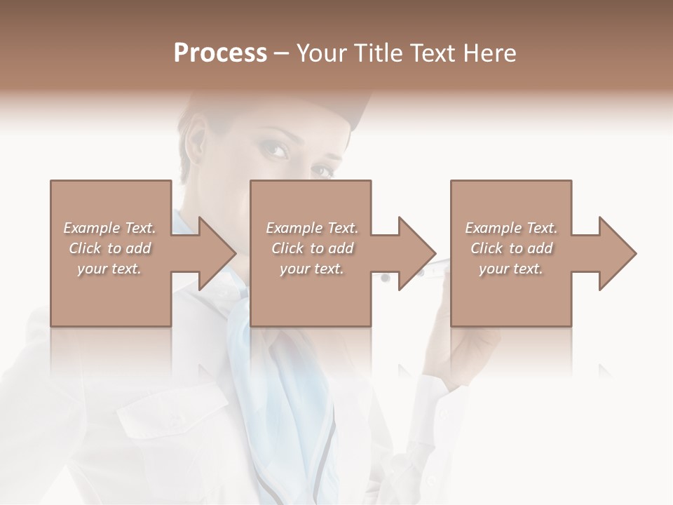 Forage Cap Air Model PowerPoint Template