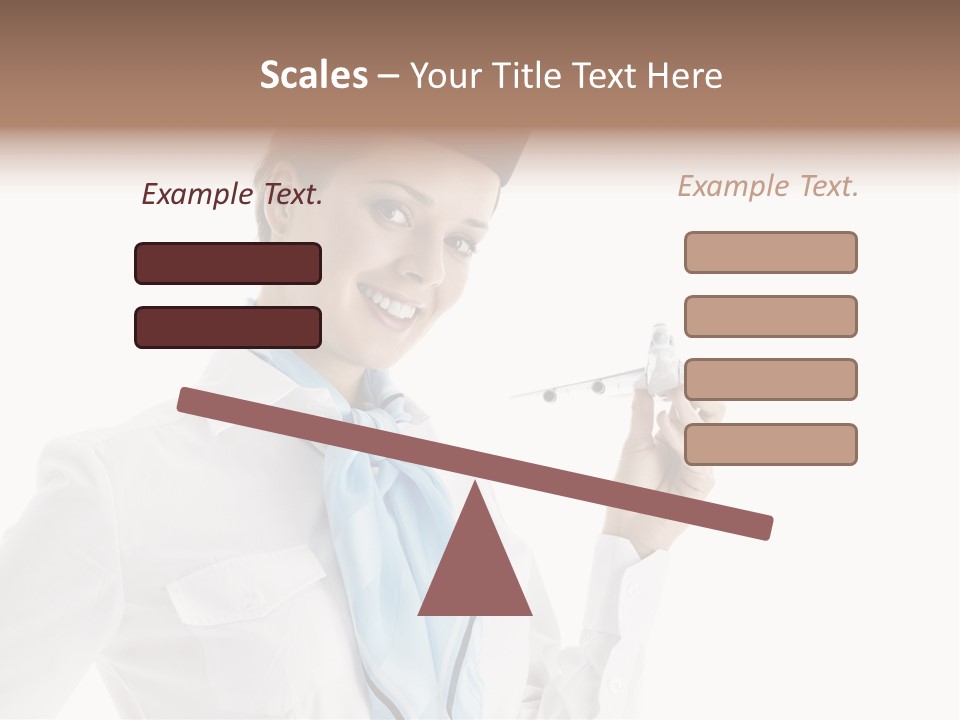 Forage Cap Air Model PowerPoint Template