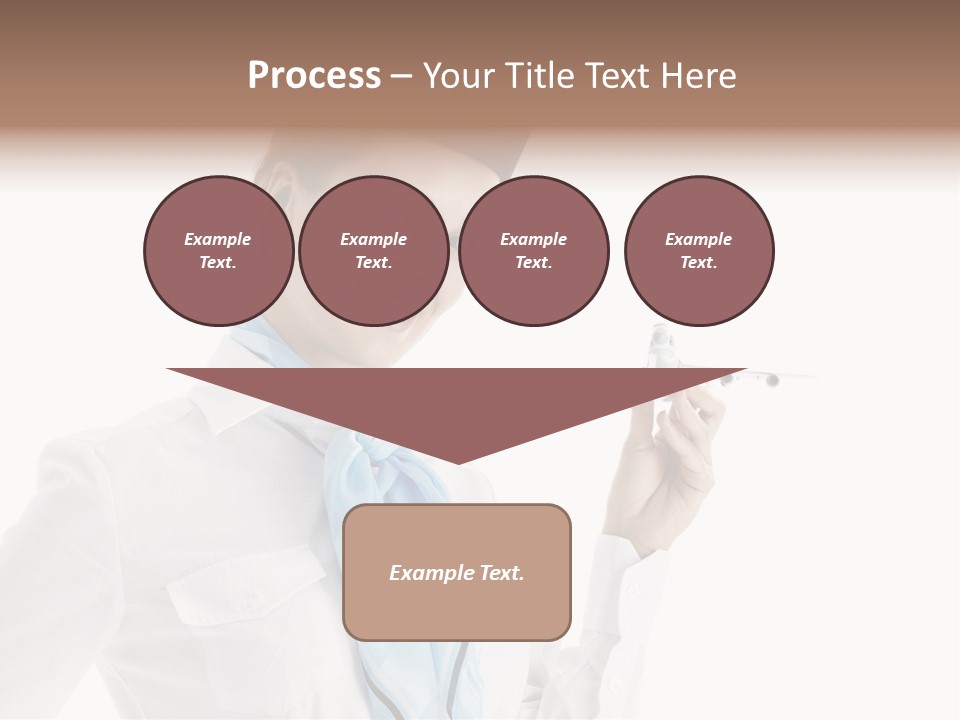 Forage Cap Air Model PowerPoint Template