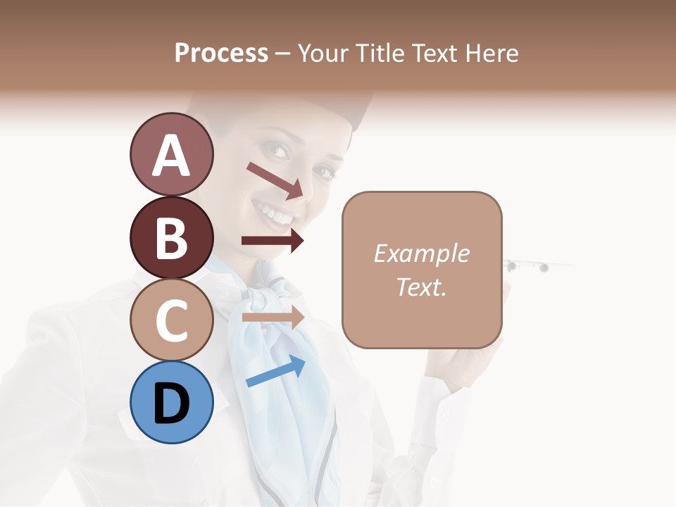 Forage Cap Air Model PowerPoint Template