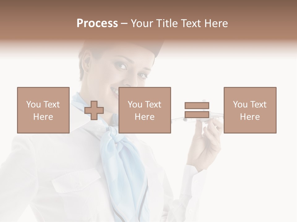 Forage Cap Air Model PowerPoint Template