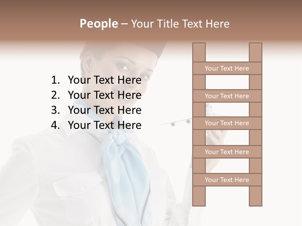 Forage Cap Air Model PowerPoint Template