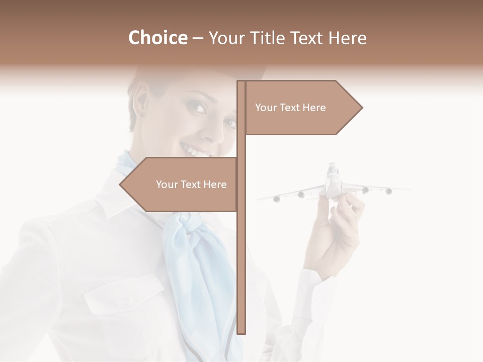 Forage Cap Air Model PowerPoint Template