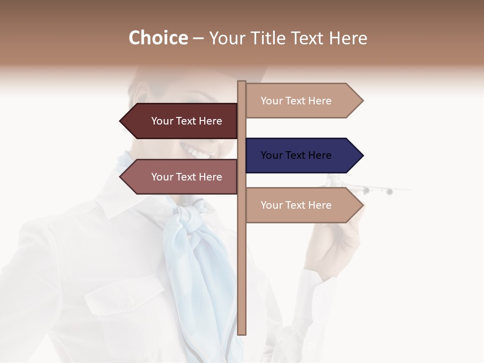 Forage Cap Air Model PowerPoint Template