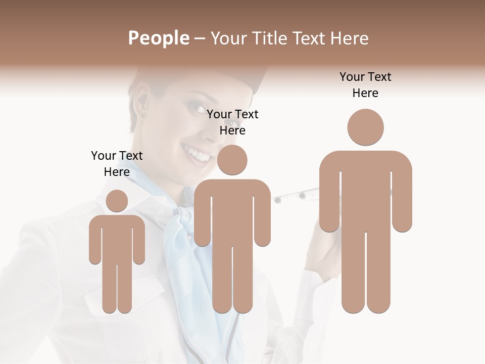 Forage Cap Air Model PowerPoint Template