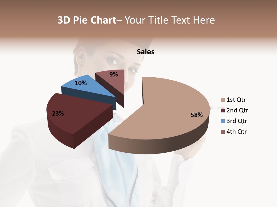 Forage Cap Air Model PowerPoint Template