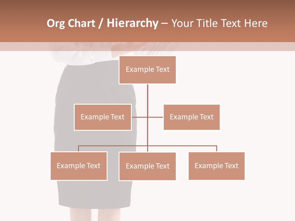 Mature Smiling Isolated PowerPoint Template