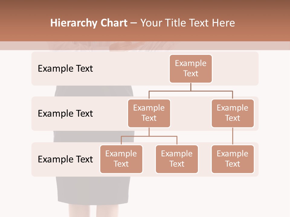 Mature Smiling Isolated PowerPoint Template