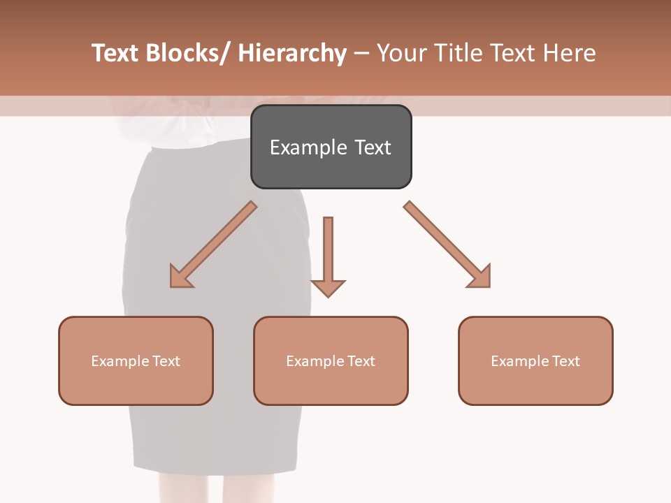 Mature Smiling Isolated PowerPoint Template
