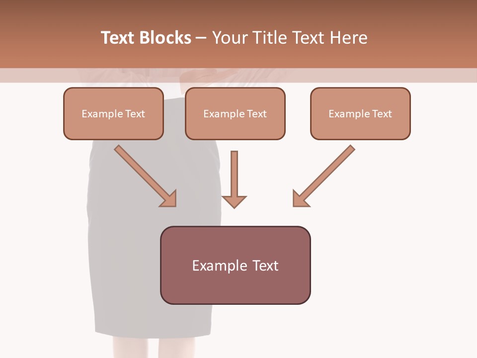 Mature Smiling Isolated PowerPoint Template