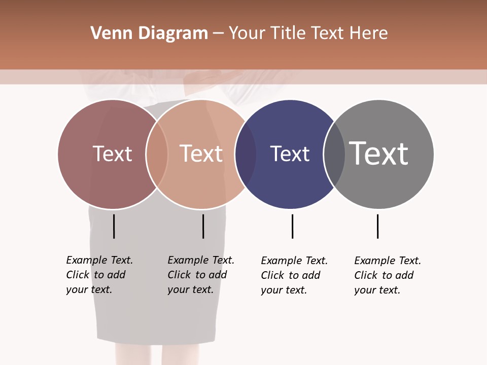Mature Smiling Isolated PowerPoint Template