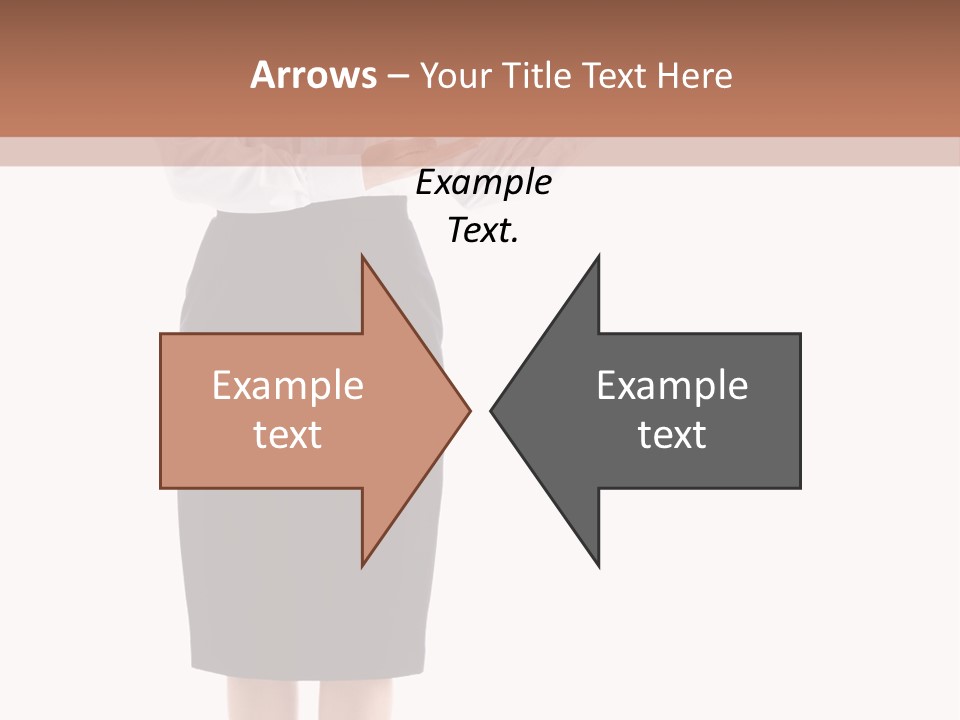 Mature Smiling Isolated PowerPoint Template