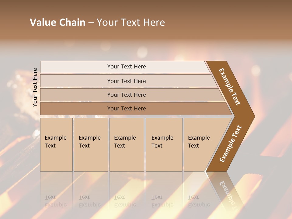 Grilling Barbeque Fire PowerPoint Template
