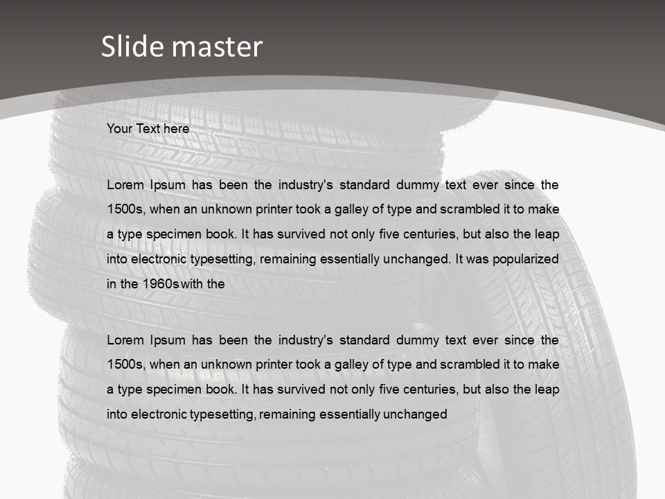 Off Stack Background PowerPoint Template