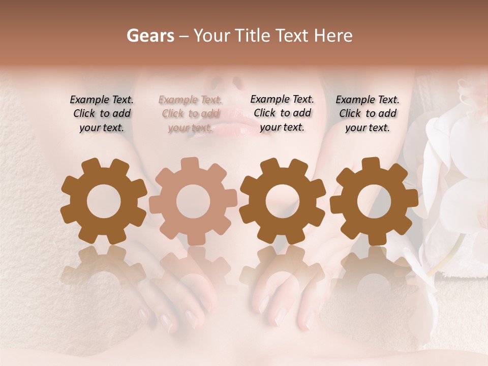 Fresh Apply Female PowerPoint Template