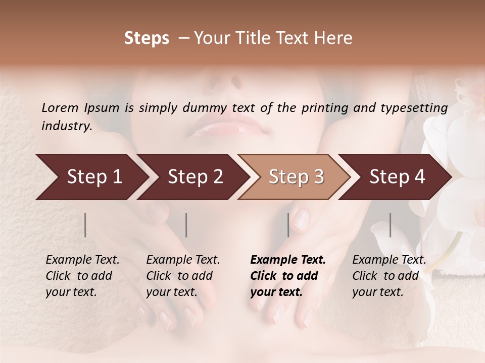 Fresh Apply Female PowerPoint Template