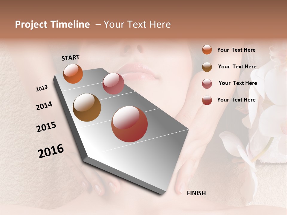 Fresh Apply Female PowerPoint Template