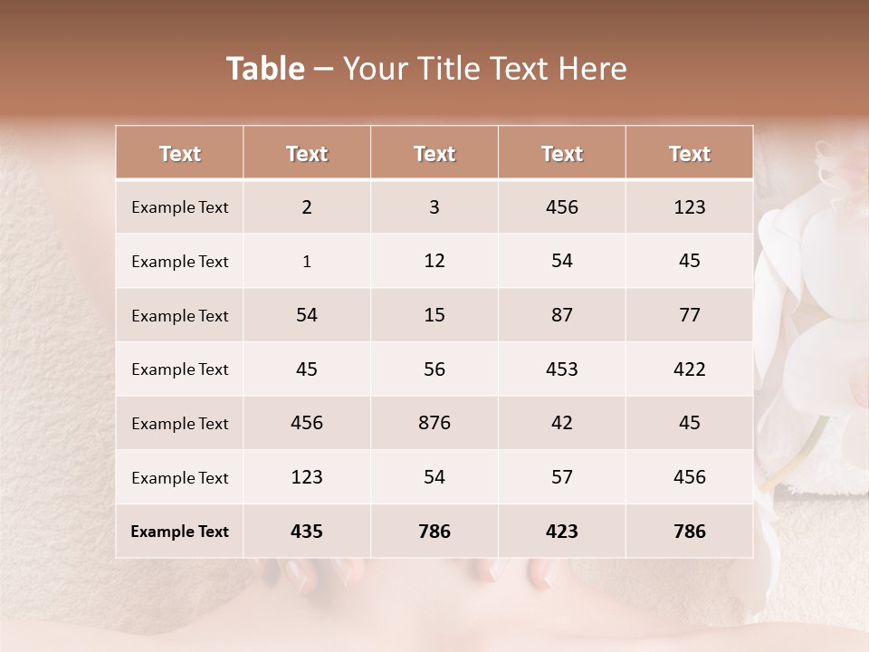 Fresh Apply Female PowerPoint Template
