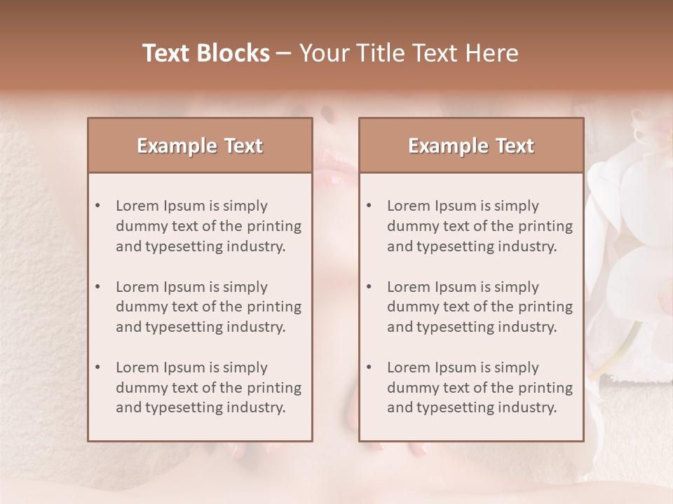 Fresh Apply Female PowerPoint Template