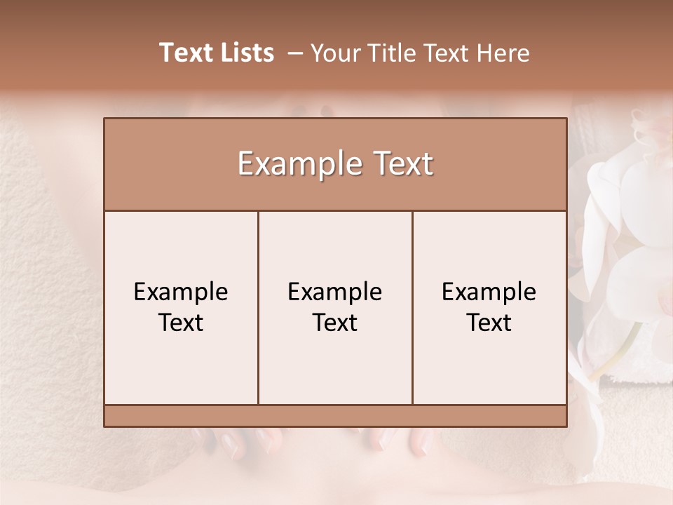 Fresh Apply Female PowerPoint Template